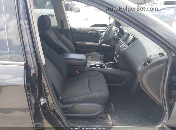5N1DR2MN4JC677931 2018 NISSAN PATHFINDER Black Widok wnętrza z przodu