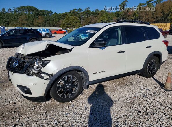 5N1DR2MN4KC630755 2019 NISSAN PATHFINDER White წინა მარცხენა ხედი სამი მეოთხედიდან