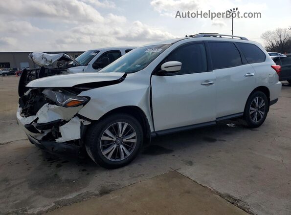 5N1DR2MN5HC676619 2017 NISSAN PATHFINDER White Przód lewy