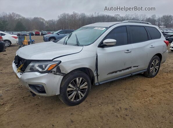 5N1DR2MN5JC606690 2018 NISSAN PATHFINDER Серебряный Передняя левая четверть