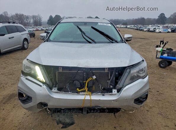 5N1DR2MN5JC606690 2018 NISSAN PATHFINDER Серебряный Вид спереди