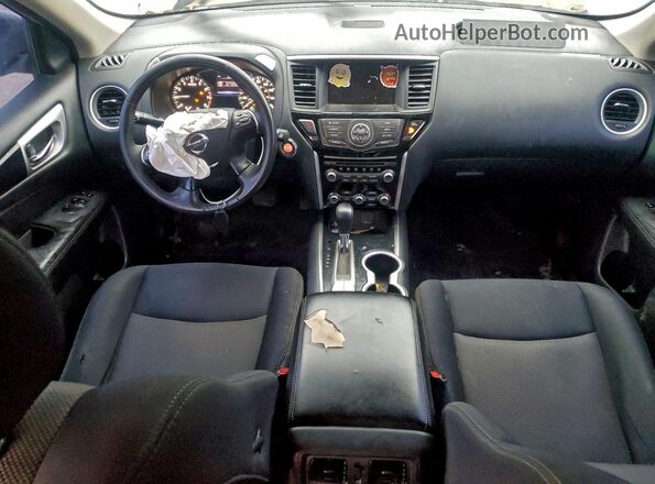 5N1DR2MN5JC606690 2018 NISSAN PATHFINDER Серебряный Вид панели приборов