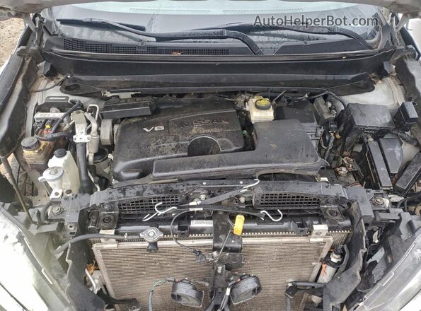 5N1DR2MN5JC606690 2018 NISSAN PATHFINDER Серебряный Вид подкапотного пространства