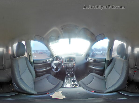 5N1DR2MN5JC606690 2018 NISSAN PATHFINDER Серебряный Панорамный вид салона 360°