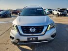 2018 Nissan Pathfinder Sv Серебряный vin: 5N1DR2MN5JC672950