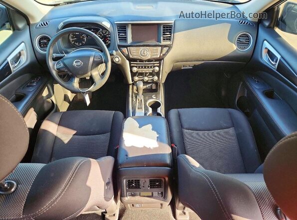 5N1DR2MN5JC672950 2018 NISSAN PATHFINDER Серебряный Вид панели приборов