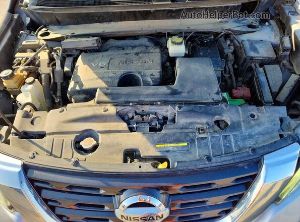5N1DR2MN5JC672950 2018 NISSAN PATHFINDER Серебряный Вид подкапотного пространства