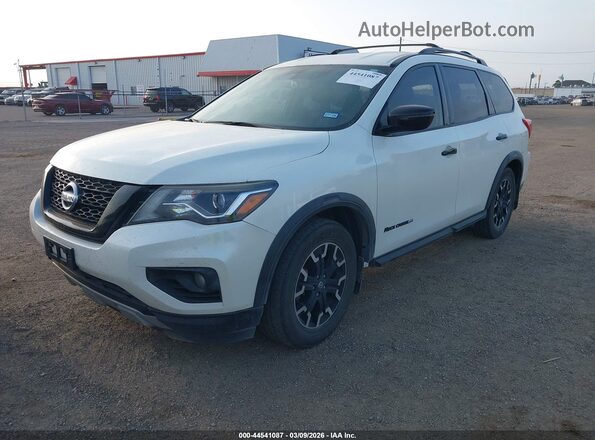 5N1DR2MN5KC655325 2019 NISSAN PATHFINDER Белый Передняя левая четверть