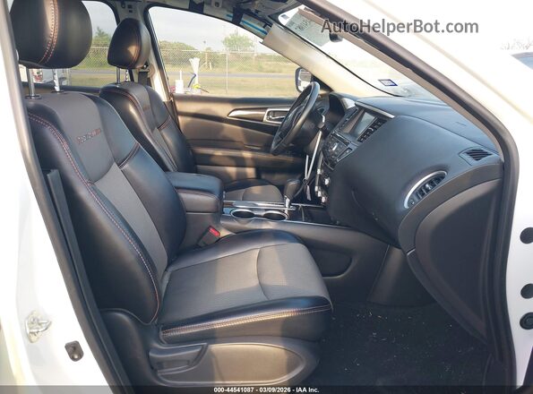 5N1DR2MN5KC655325 2019 NISSAN PATHFINDER Белый Вид салона спереди