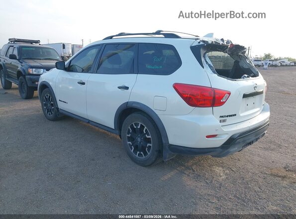 5N1DR2MN5KC655325 2019 NISSAN PATHFINDER Белый Задняя левая четверть