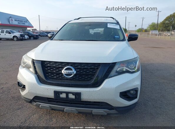 5N1DR2MN5KC655325 2019 NISSAN PATHFINDER Белый Вид задней части салона