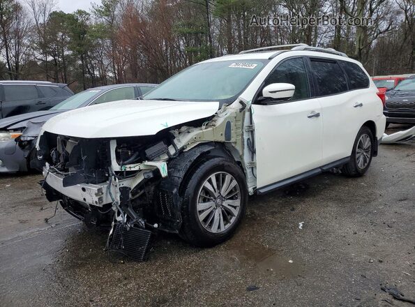 5N1DR2MN6HC615084 2017 NISSAN PATHFINDER White Передня ліва чверть