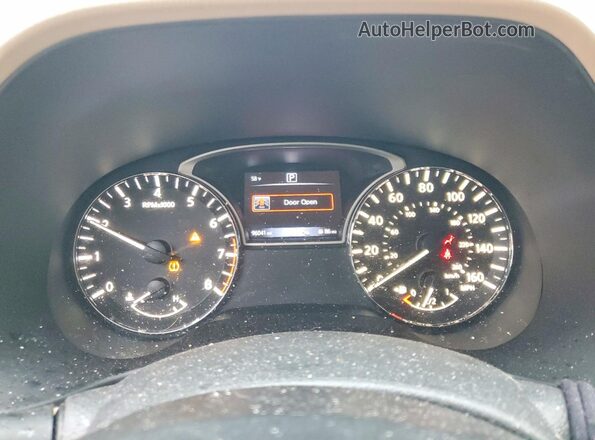 5N1DR2MN6HC615084 2017 NISSAN PATHFINDER White Вид щитка приладів