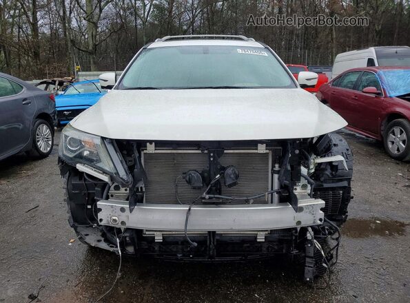 5N1DR2MN6HC615084 2017 NISSAN PATHFINDER White Вид спереду