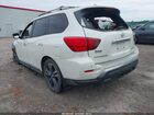 2017 Nissan Pathfinder Platinum White vin: 5N1DR2MN6HC690593
