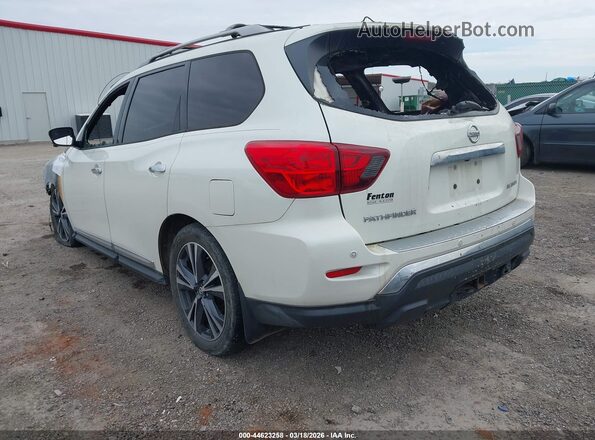 5N1DR2MN6HC690593 2017 NISSAN PATHFINDER White Tył lewy
