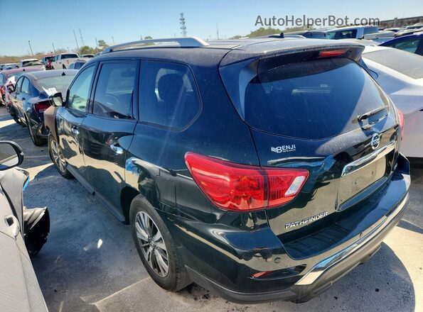 5N1DR2MN6JC616077 2018 NISSAN PATHFINDER Black Задня ліва чверть