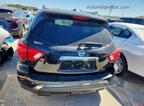 5N1DR2MN6JC616077 2018 NISSAN PATHFINDER Black Вид ззаду