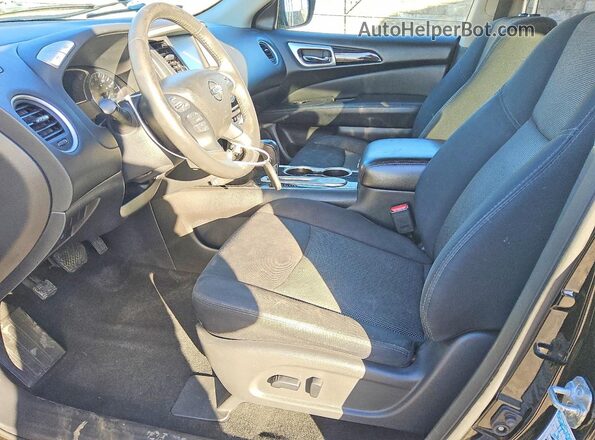 5N1DR2MN6JC616077 2018 NISSAN PATHFINDER Black Вид салону спереду