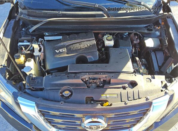 5N1DR2MN6JC616077 2018 NISSAN PATHFINDER Black Вид підкапотного простору
