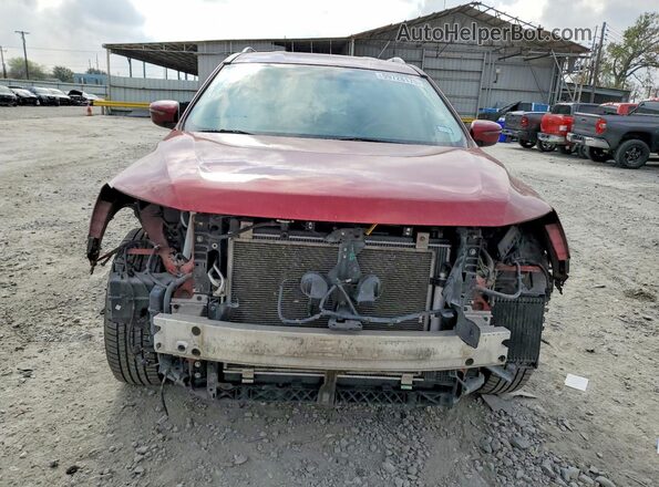 5N1DR2MN6JC625572 2018 NISSAN PATHFINDER Темно-бордовый Вид спереди