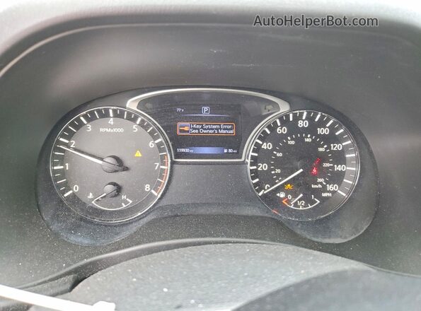 5N1DR2MN6JC625572 2018 NISSAN PATHFINDER Темно-бордовый Вид щитка приборов