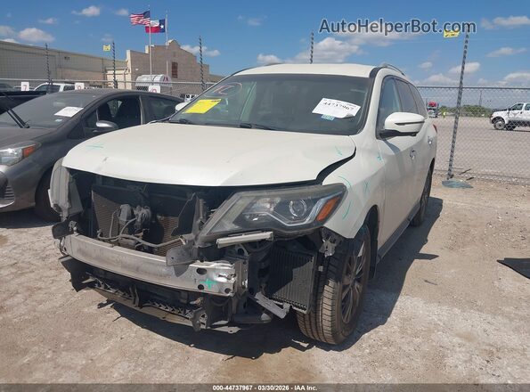 5N1DR2MN7HC686231 2017 NISSAN PATHFINDER White Przód lewy