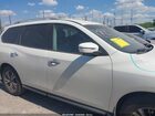 2017 Nissan Pathfinder Sl White vin: 5N1DR2MN7HC686231