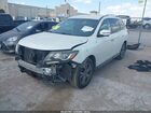 2017 Nissan Pathfinder Sl White vin: 5N1DR2MN7HC686231