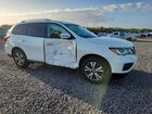 2018 Nissan Pathfinder Sv White vin: 5N1DR2MN8JC639439