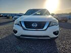 2018 Nissan Pathfinder Sv White vin: 5N1DR2MN8JC639439