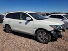 2018 Nissan Pathfinder Sl White vin: 5N1DR2MN9JC612914