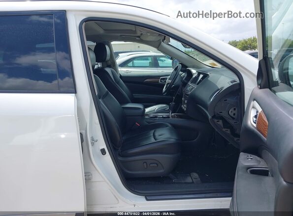 5N1DR2MN9JC628336 2018 NISSAN PATHFINDER White Սալոնի դիմացի տեսք