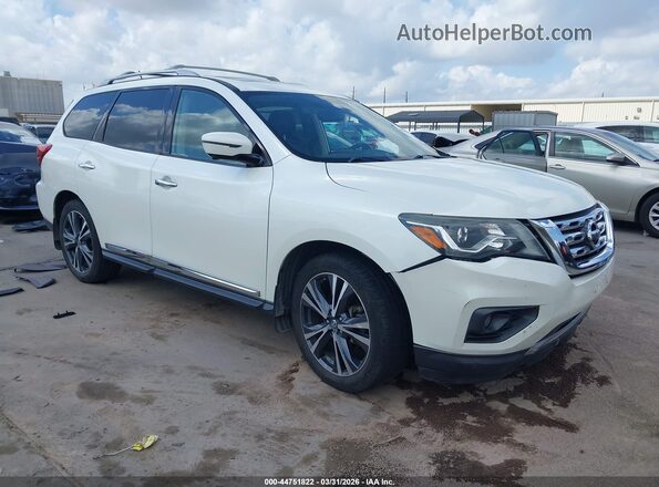 5N1DR2MN9JC628336 2018 NISSAN PATHFINDER White Առջևի աջ