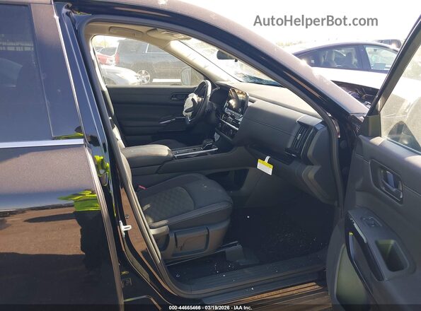 5N1DR3BB8SC200130 2025 NISSAN PATHFINDER Black Vista interior delantera