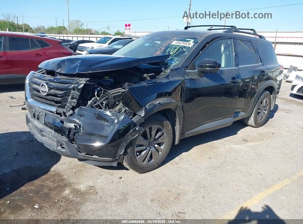 5N1DR3BB8SC200130 2025 NISSAN PATHFINDER Black Vista tres cuartos delantera izquierda