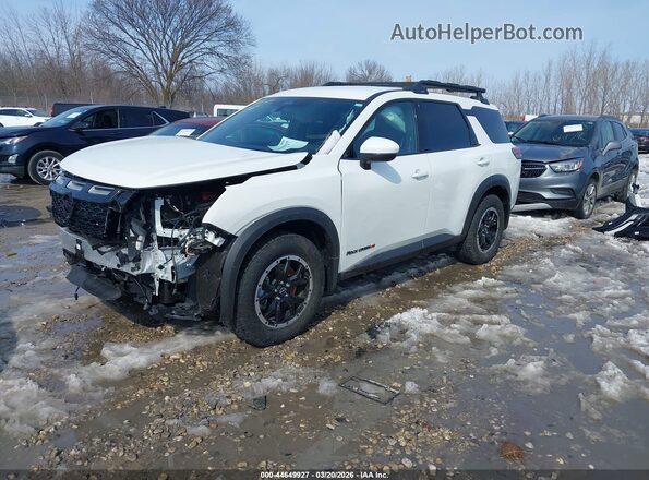 5N1DR3BD3SC260091 2025 NISSAN PATHFINDER Белый Передняя левая четверть