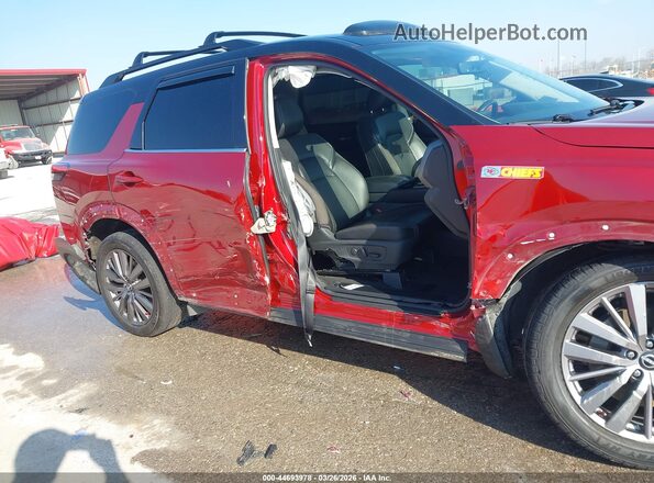 5N1DR3CD5PC250071 2023 NISSAN PATHFINDER Красный Вид спереди