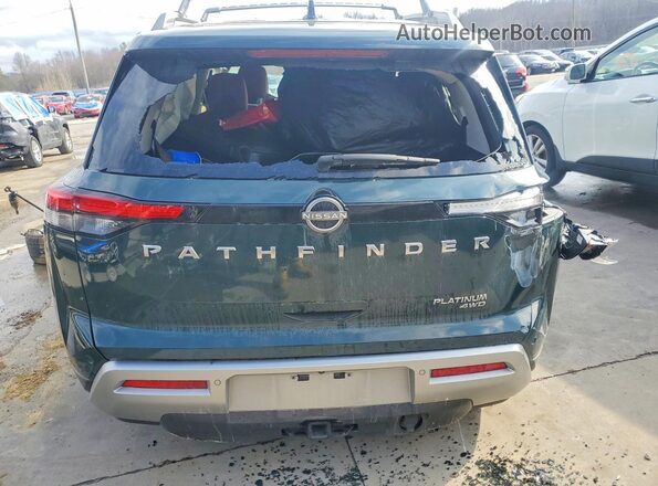 5N1DR3DJ0PC258129 2023 NISSAN PATHFINDER Зеленый Вид сзади