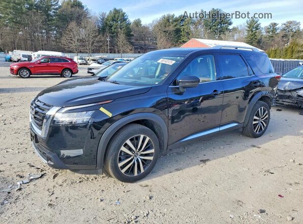 5N1DR3DK6PC201569 2023 NISSAN PATHFINDER Черный Передняя левая четверть