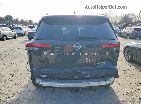 5N1DR3DK6PC201569 2023 NISSAN PATHFINDER Черный Вид сзади