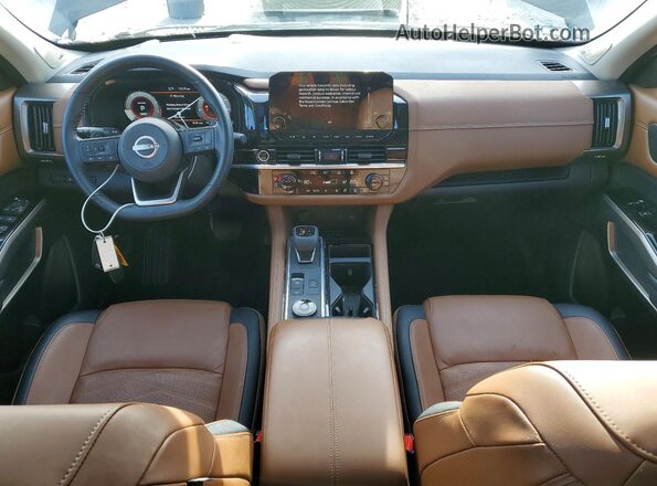 5N1DR3DK6PC201569 2023 NISSAN PATHFINDER Черный Вид панели приборов