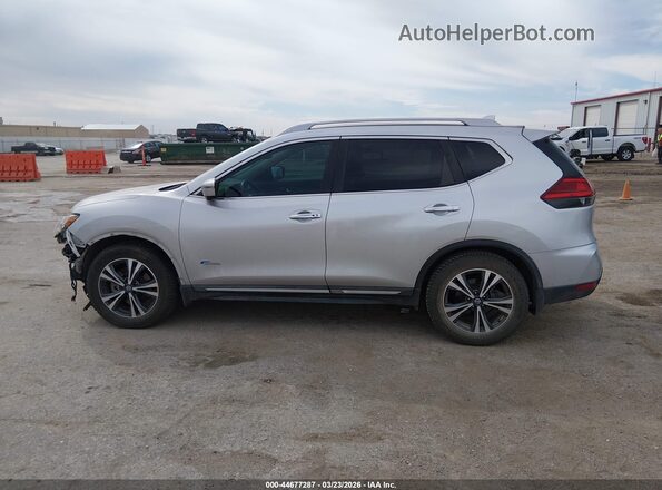 5N1ET2MT3HC794835 2017 NISSAN ROGUE HYBRID Silver 