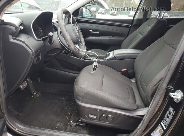 5NMJB3AE4NH044830 2022 HYUNDAI TUCSON Black Widok wnętrza z przodu