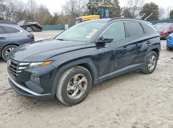 5NMJB3AE4NH044830 2022 HYUNDAI TUCSON Black Przód lewy