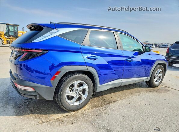 5NMJB3AE6NH140264 2022 HYUNDAI TUCSON Blue Trasero derecho