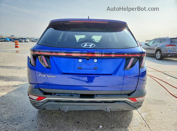 5NMJB3AE6NH140264 2022 HYUNDAI TUCSON Blue Vista trasera