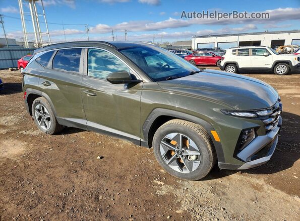 5NMJB3DE5SH491108 2025 HYUNDAI TUCSON Зеленый Передняя правая четверть