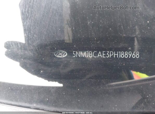 5NMJBCAE3PH188968 2023 HYUNDAI TUCSON Белый Вид подкапотного пространства