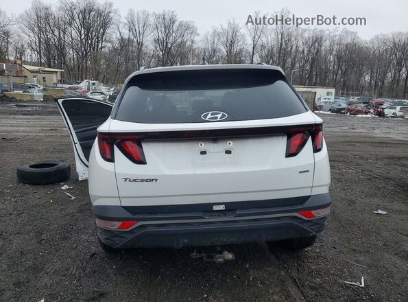 5NMJBCDEXRH400604 2024 HYUNDAI TUCSON White Vista trasera